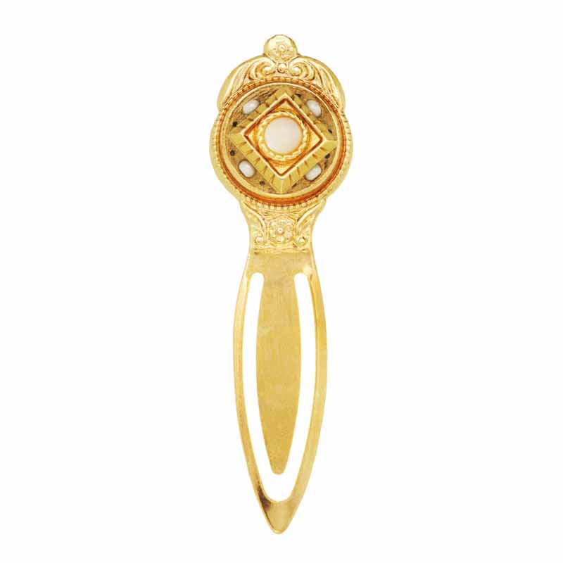 Mother of Pearl Gold Bookmark