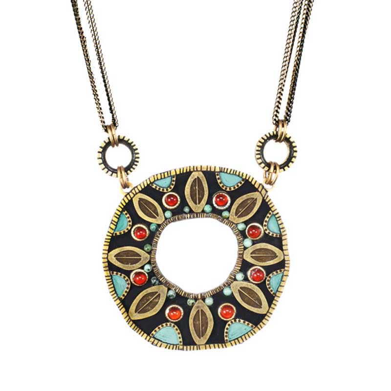 Earth Open Circle Necklace