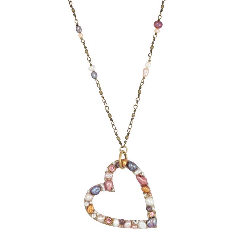 Constellation Open Heart Necklace