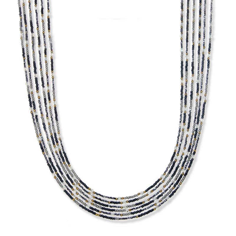 Metallika Bead Necklace