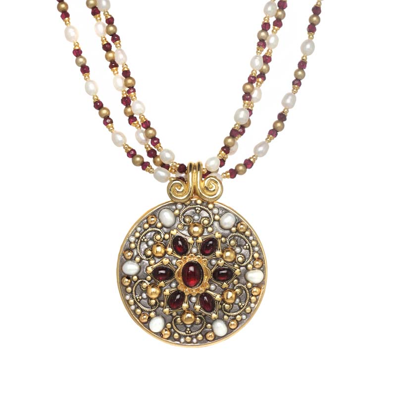 Victorian Medallion Necklace