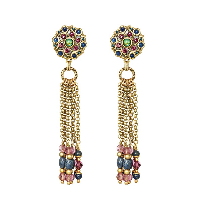 Florence Flower Drop Earrings