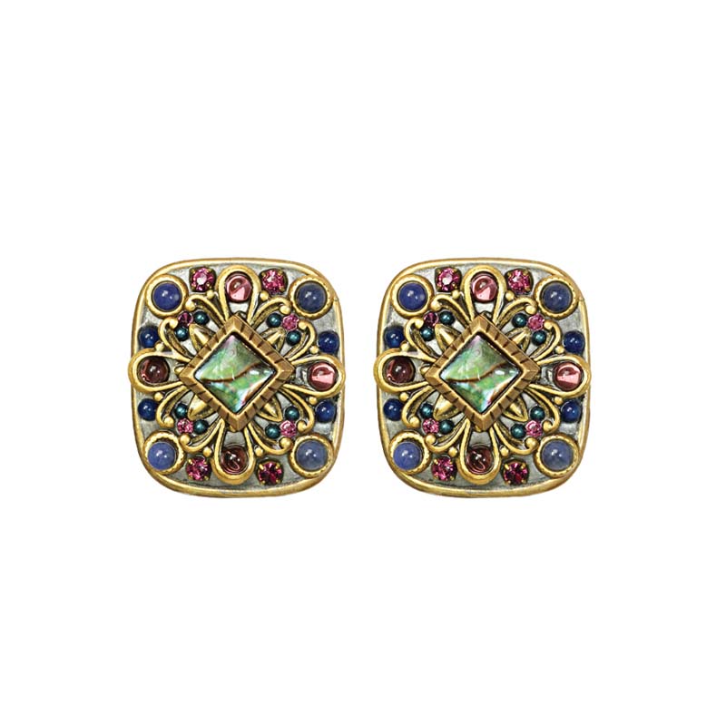 Florence Square Earrings