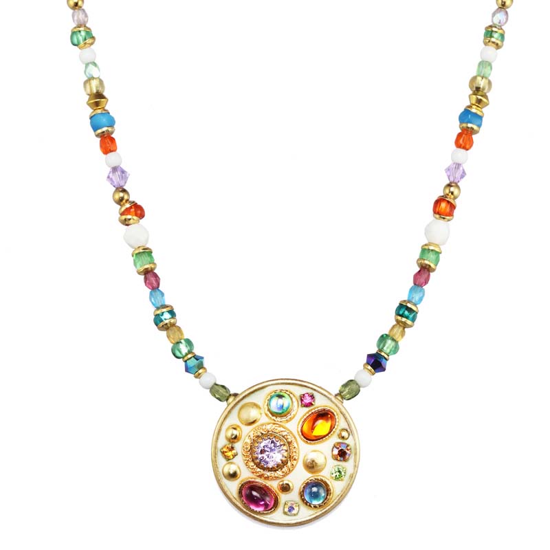 Aurora Circle Necklace