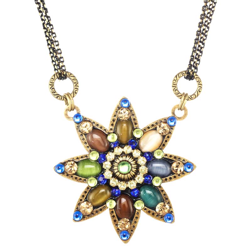Spring Forest Star Necklace