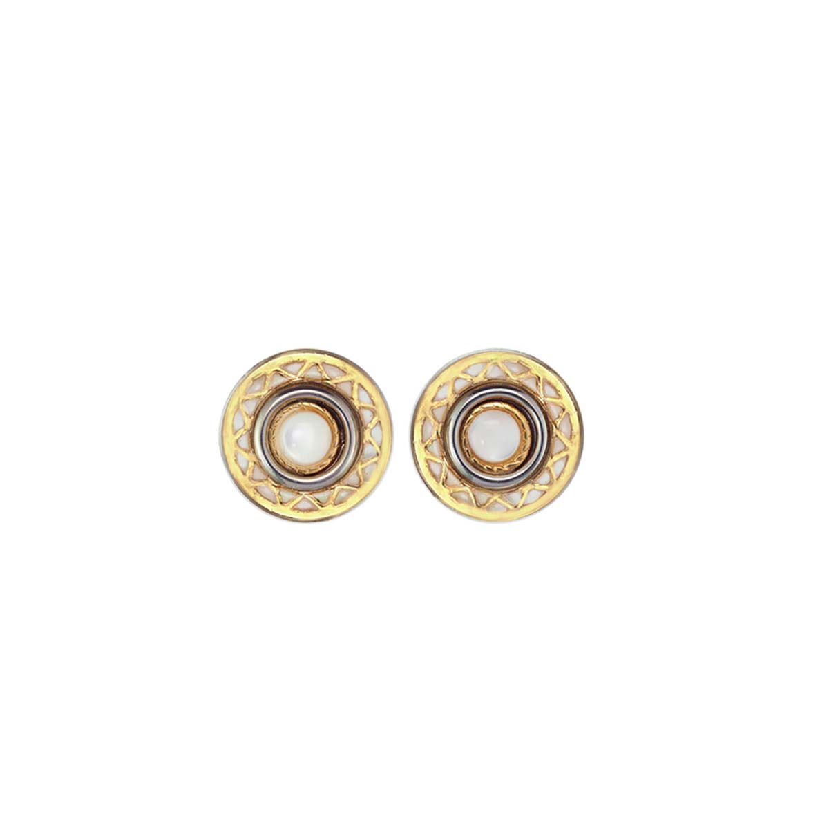 Mother of Pearl Sun Studs