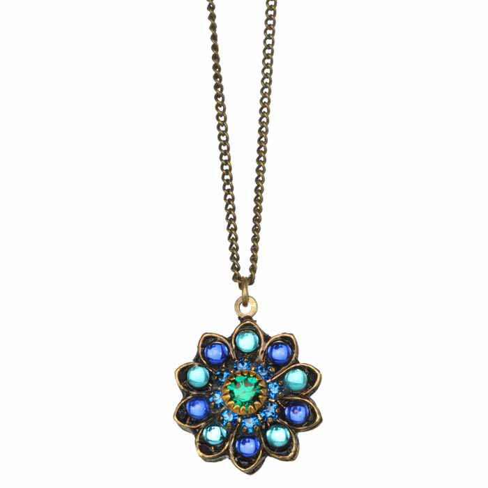 Peacock Bloom Necklace