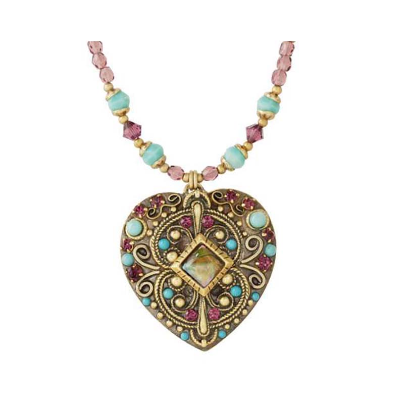 Kasbah Large Heart Necklace