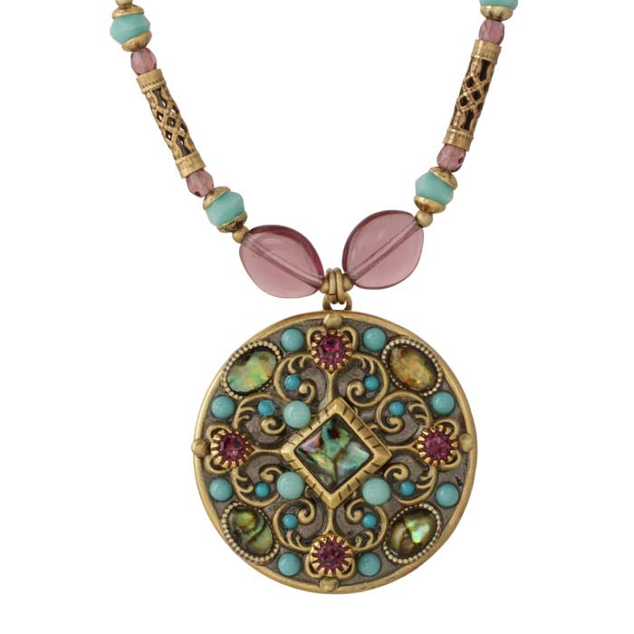 Kasbah Large Round Necklace