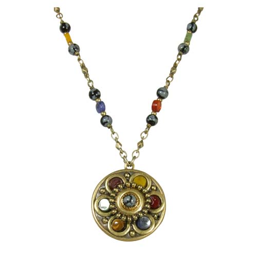 Durango Medium Circle Necklace