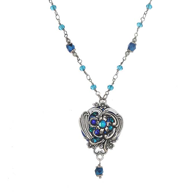 Cerulean Ornate Necklace