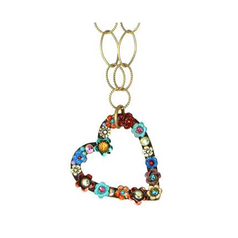 Eden Open Heart Pendant Necklace