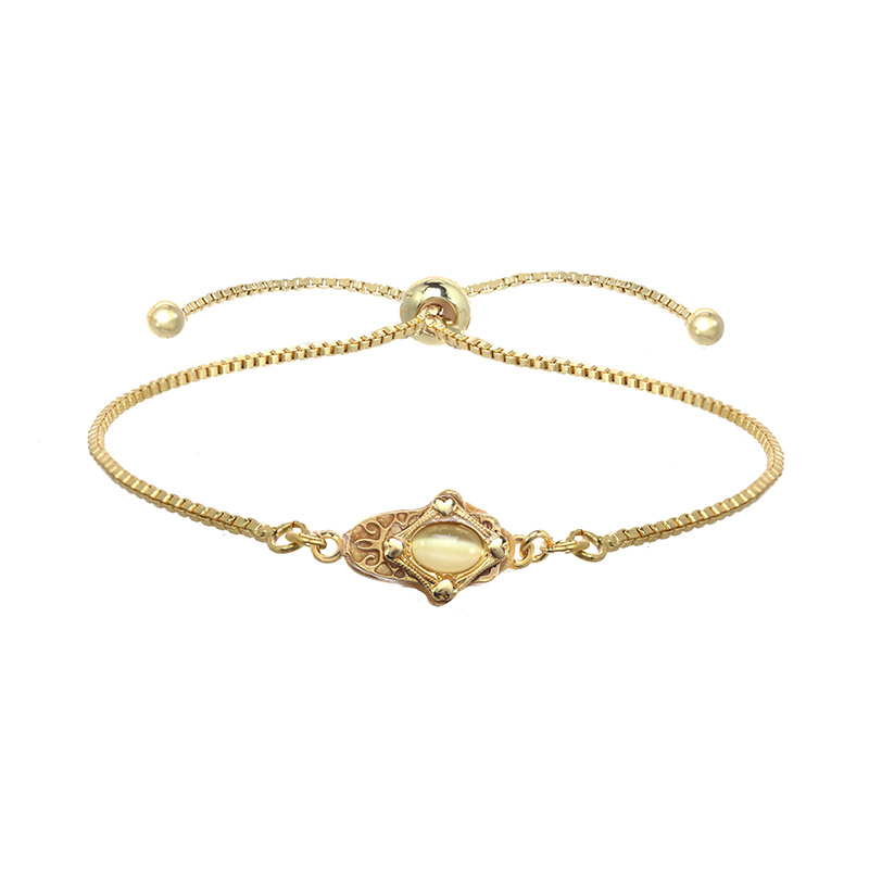 Petite Gold Hamsa Bracelet