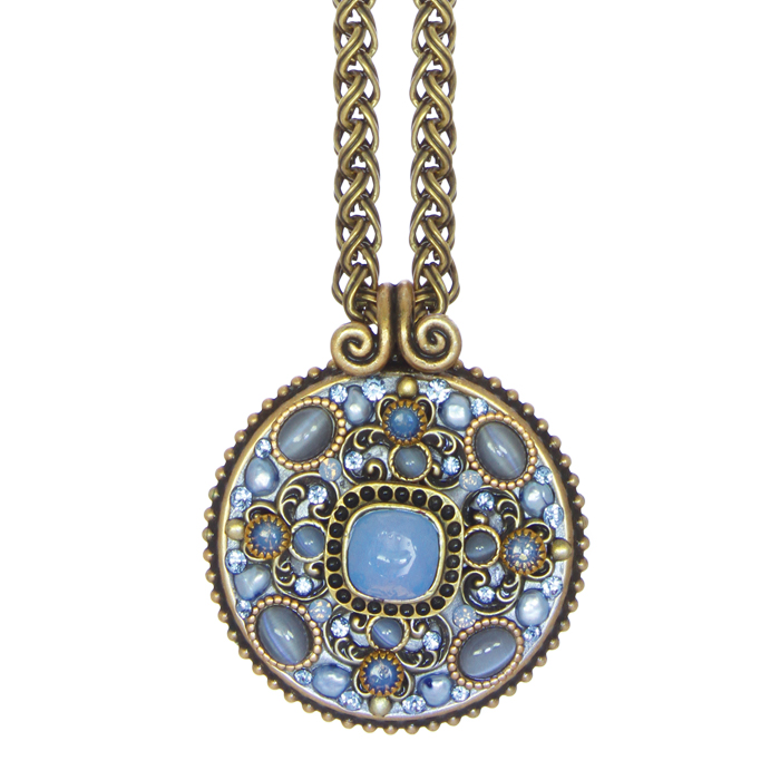 Bluebell Large Circle Necklace