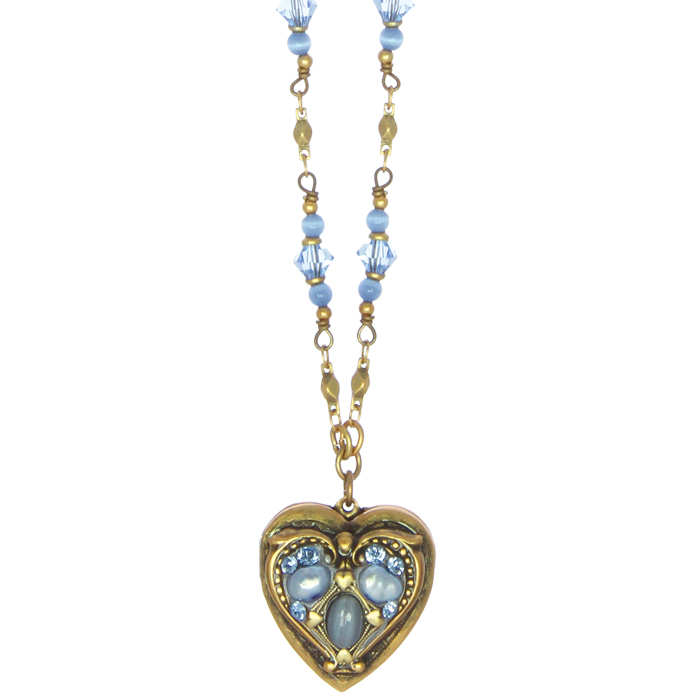 Bluebell Heart Necklace