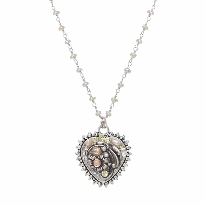 Silverlining Heart Necklace II