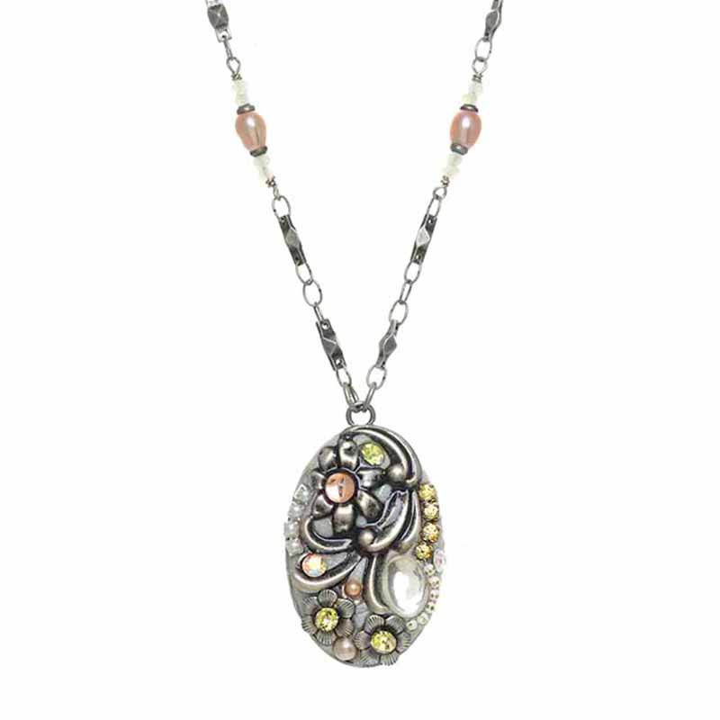 Silverlining Oval Necklace IV