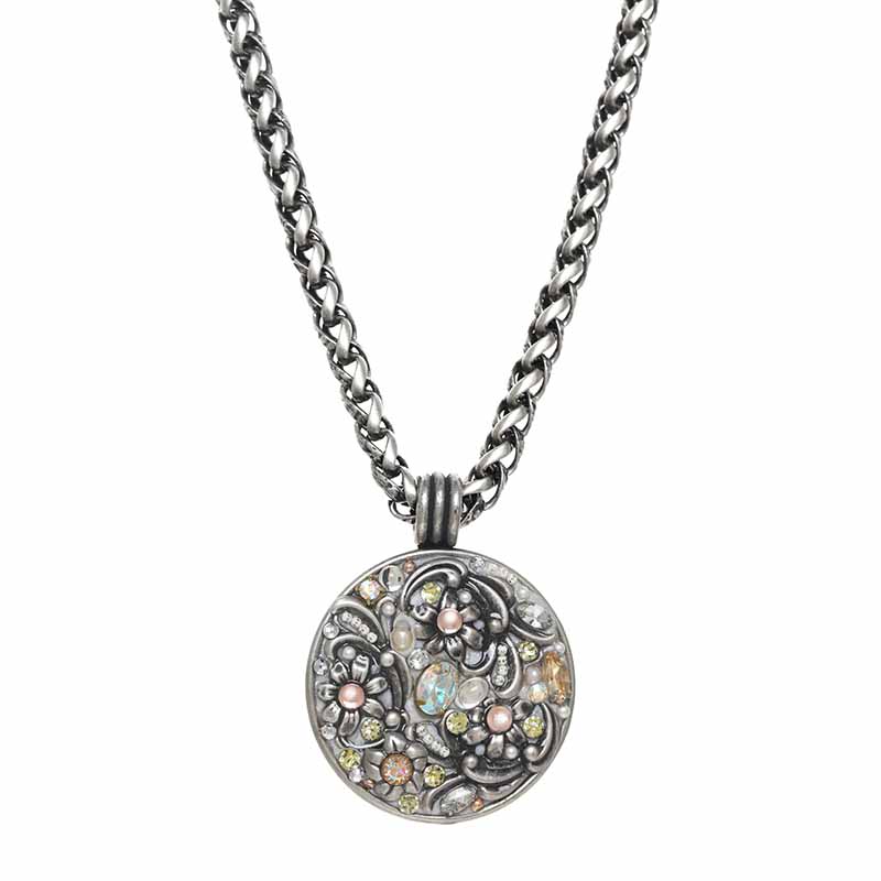Silverlining Large Circle Necklace