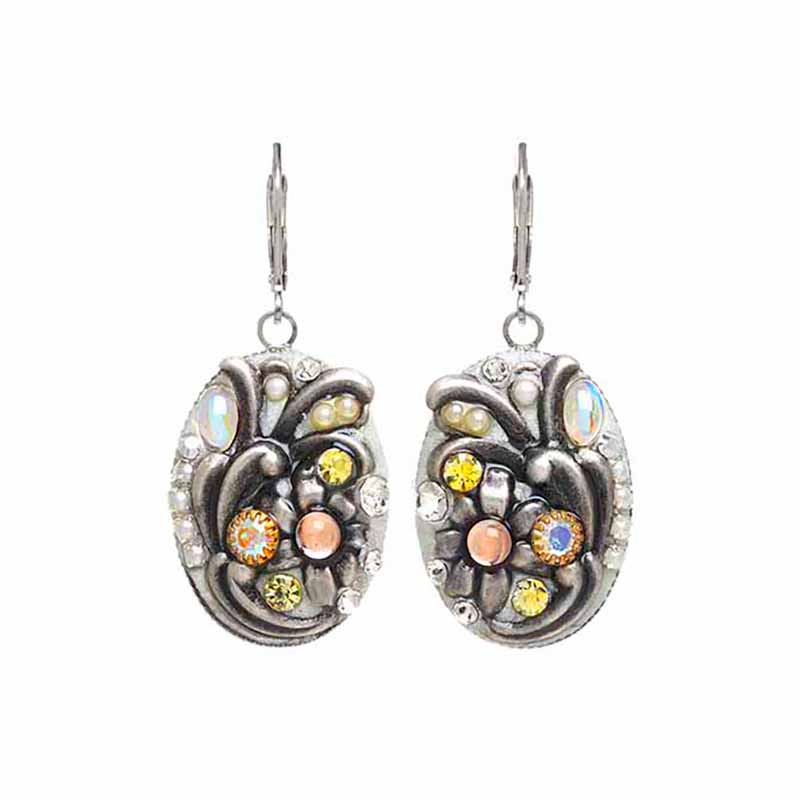 Silverlining Oval Earrings I