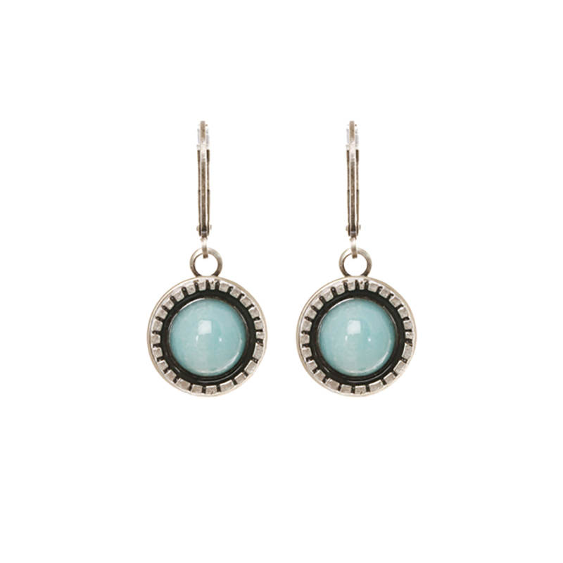 Mojave Small Round Earrings