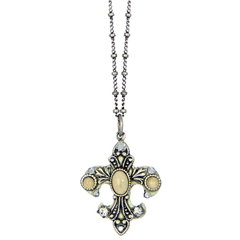 Sahara Fleur de Lis Necklace