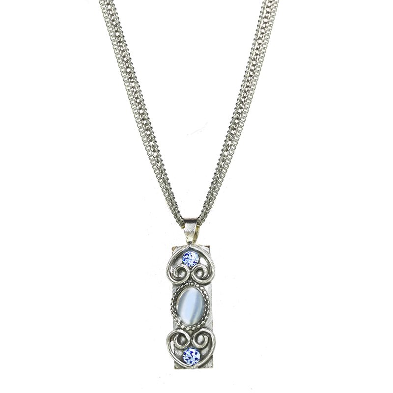 Periwinkle Bar Necklace