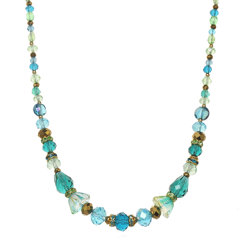 Cool Glass Beaded Necklace