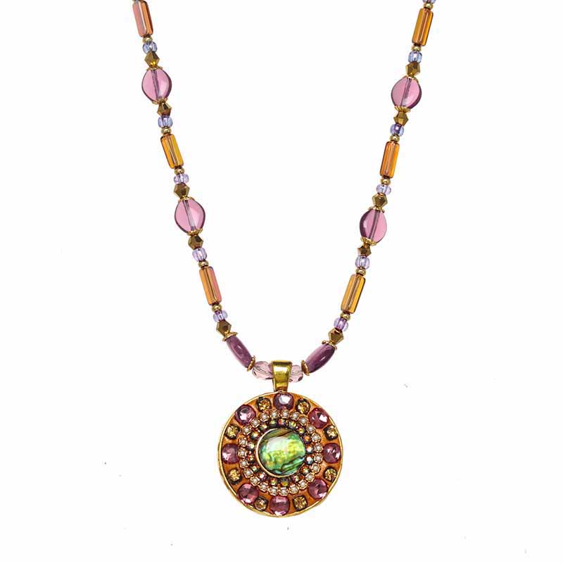 Byzantine Circle Beaded Necklace II