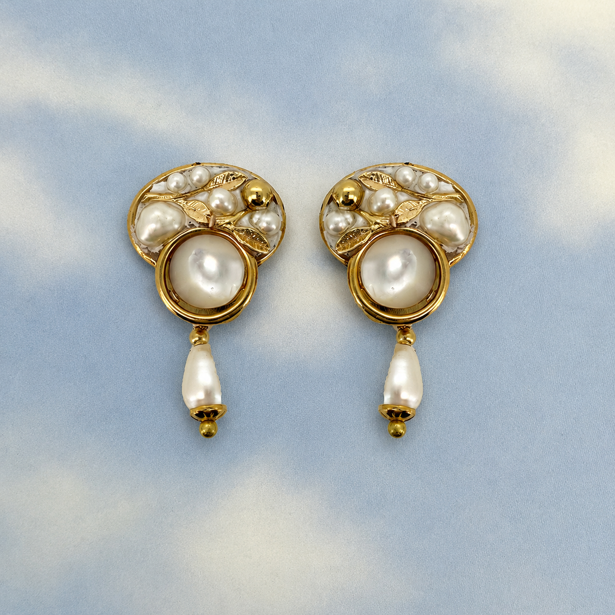 Luster & Light Oval Drop Earrings