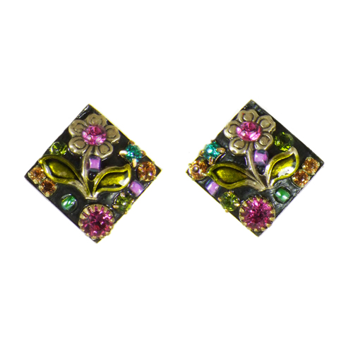 Midnight Garden Diamond Earrings