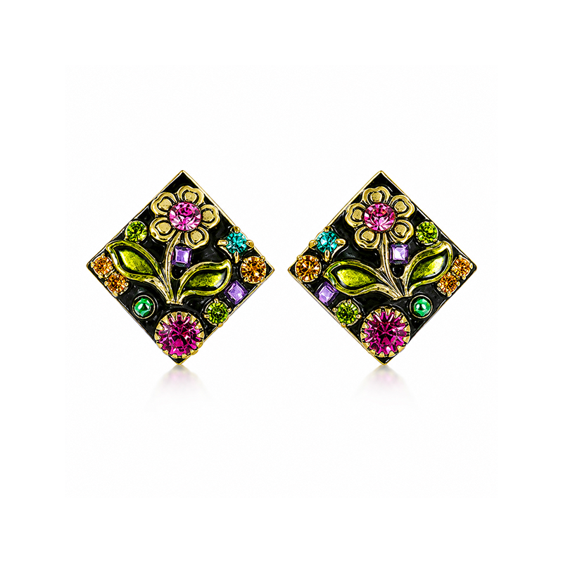 Midnight Garden Diamond Earrings