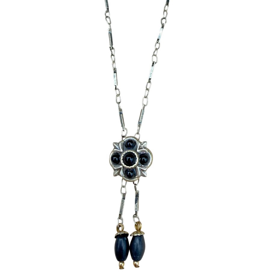 Onyx Dangling Necklace