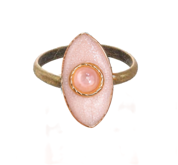 Blush Pink Eye Ring