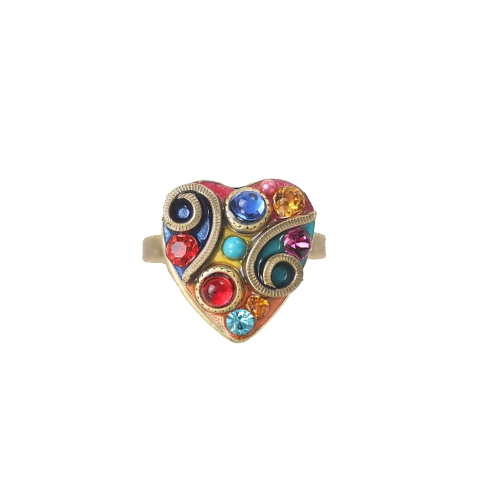 Confetti Heart Ring II