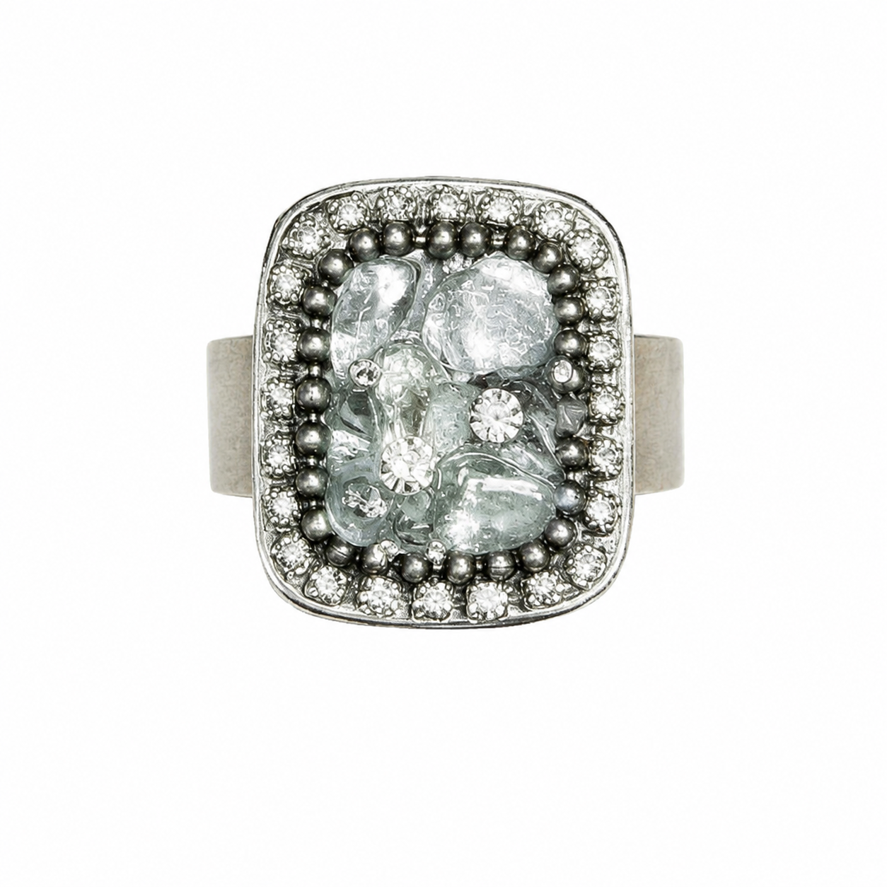 Icy Dreams Rectangle Ring