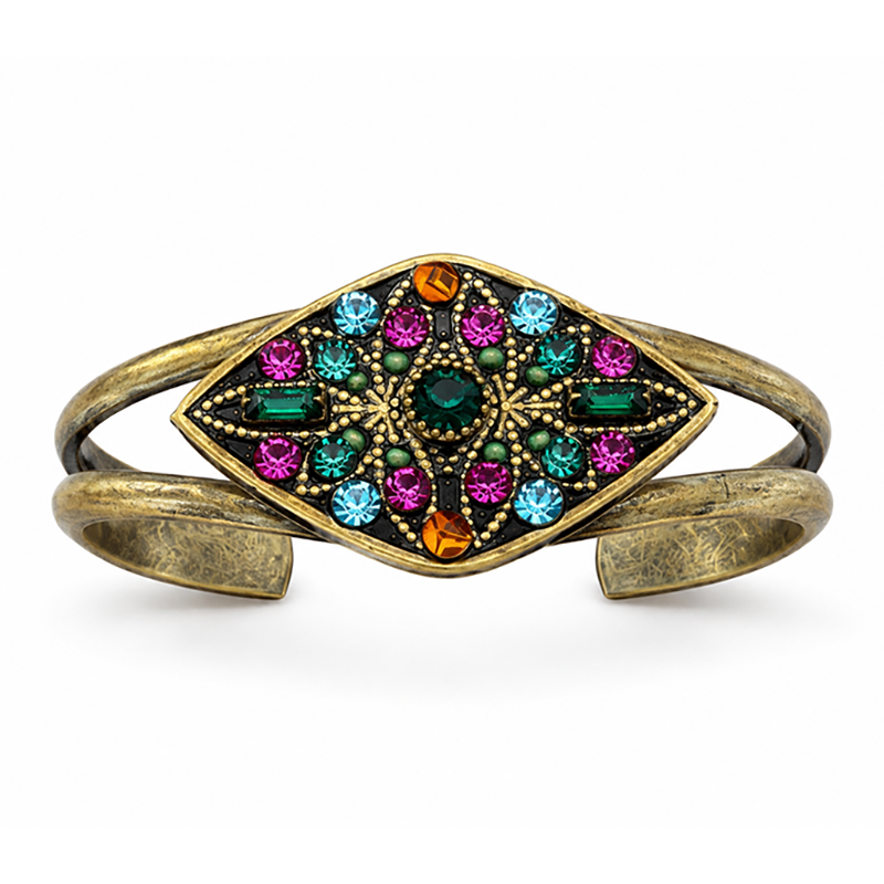 Prismatic Diamond Cuff Bracelet