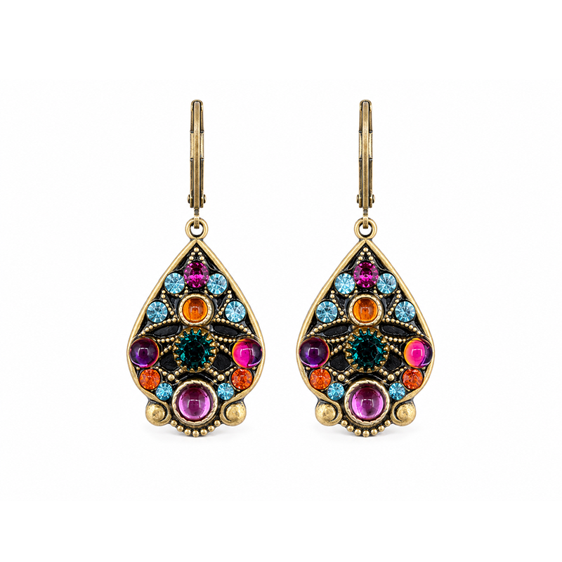 Prismatic Tear Earrings