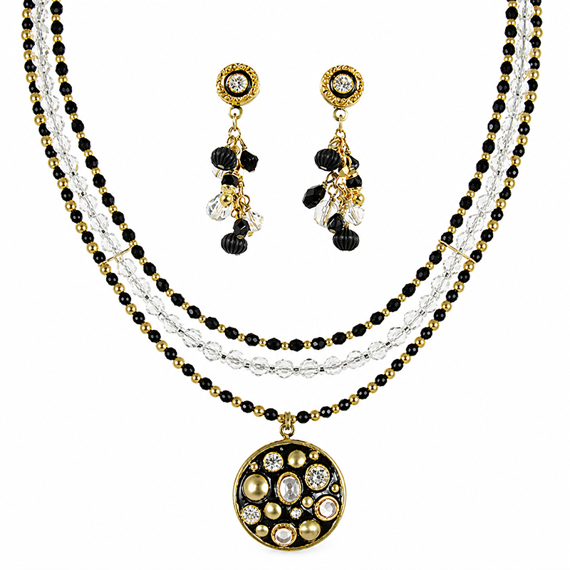 Starry Necklace & Earrings Set