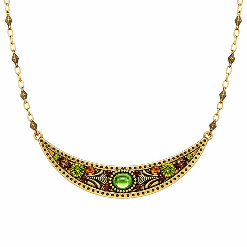 Arcadia Thin Crescent Necklace