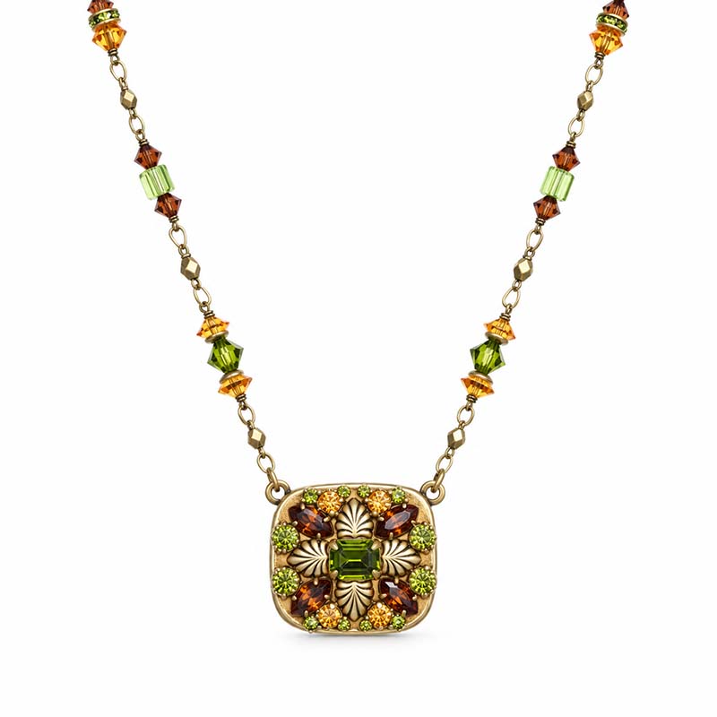 Arcadia Square Necklace