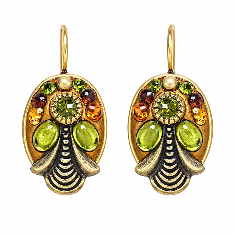 Arcadia Oval Earrings
