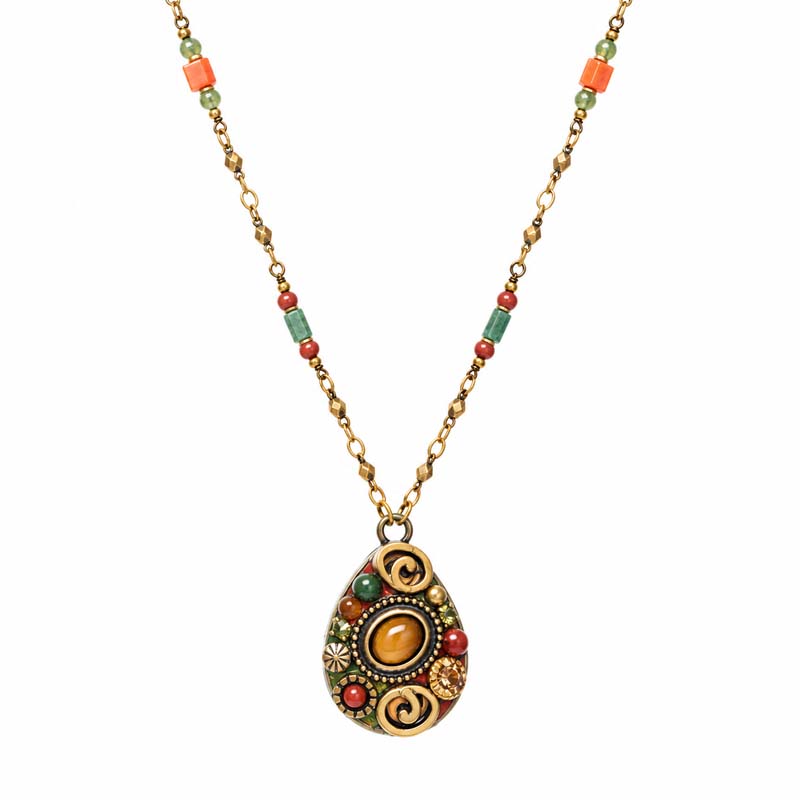 Evergreen Drop Necklace