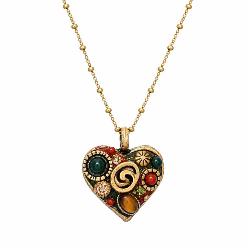Evergreen Heart Necklace