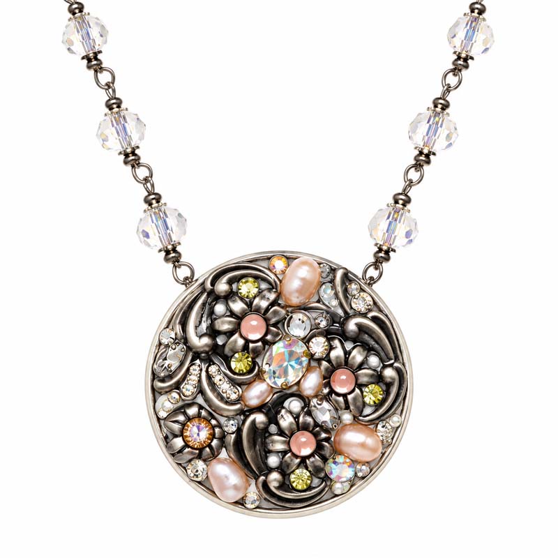 Silverlining Medium Circle Necklace