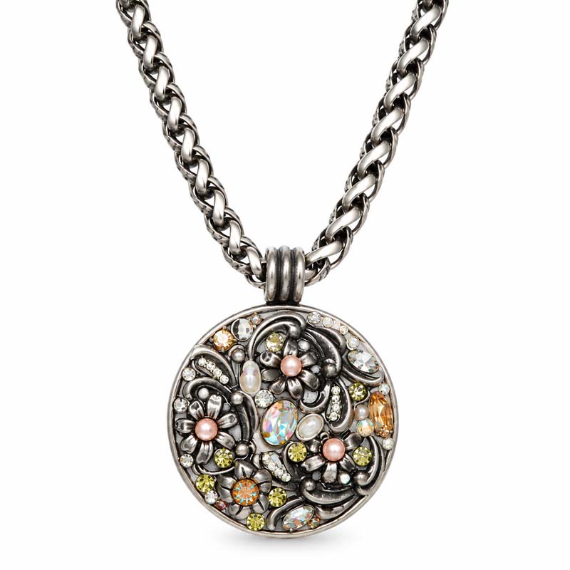 Silverlining Large Circle Necklace