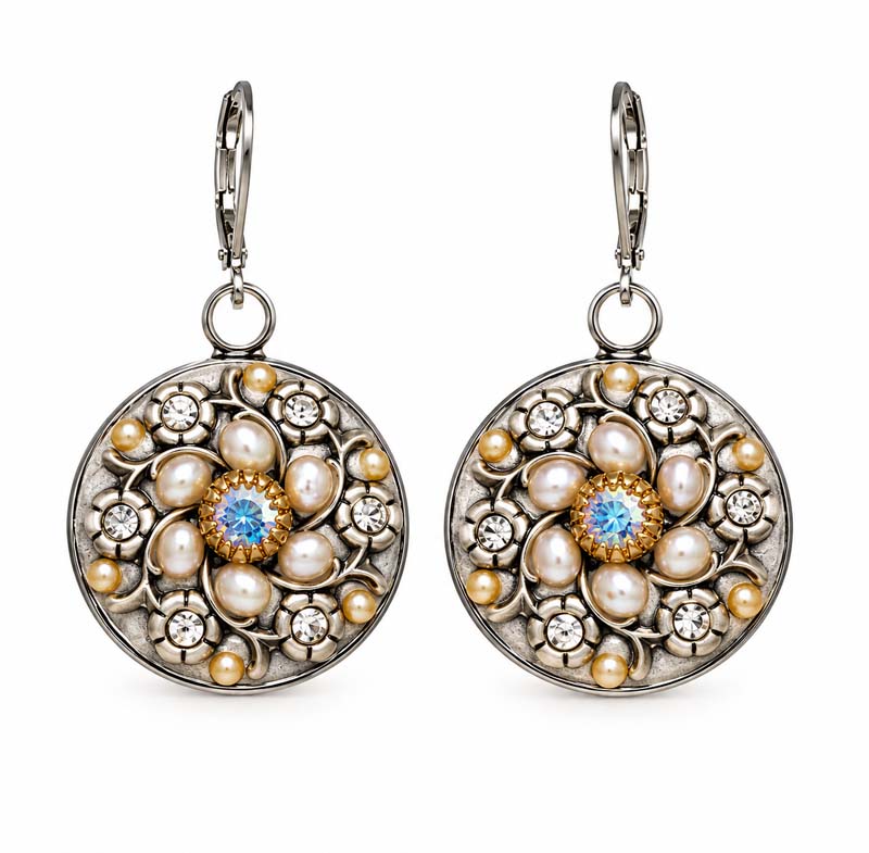 Silverlining Bloom Earrings II