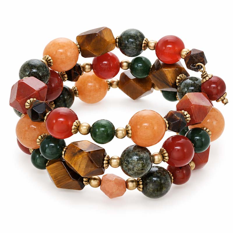 Evergreen Beaded Bracelet II