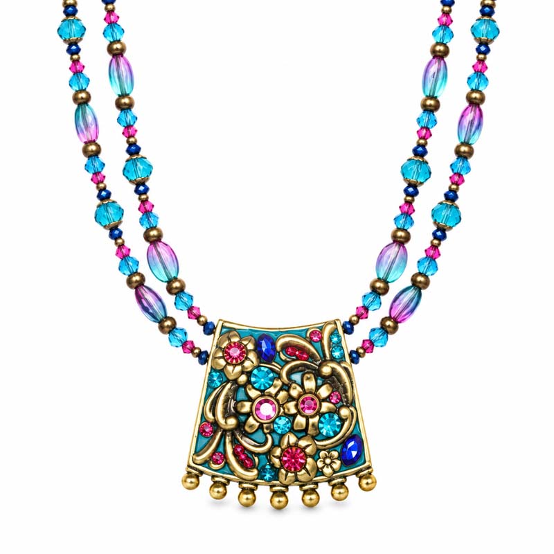 Teal Statement Necklace