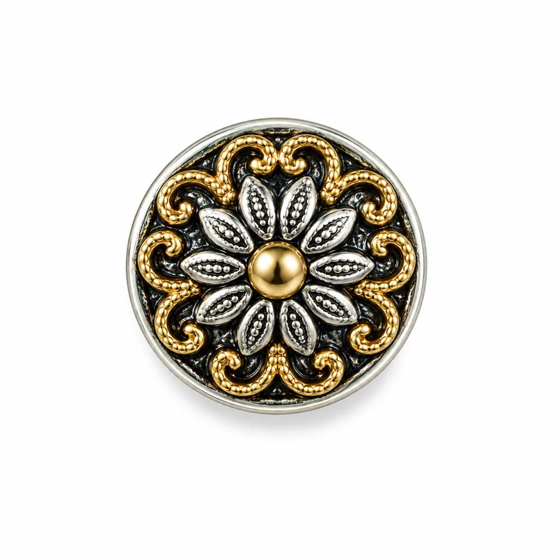 Metallika Circle Ring