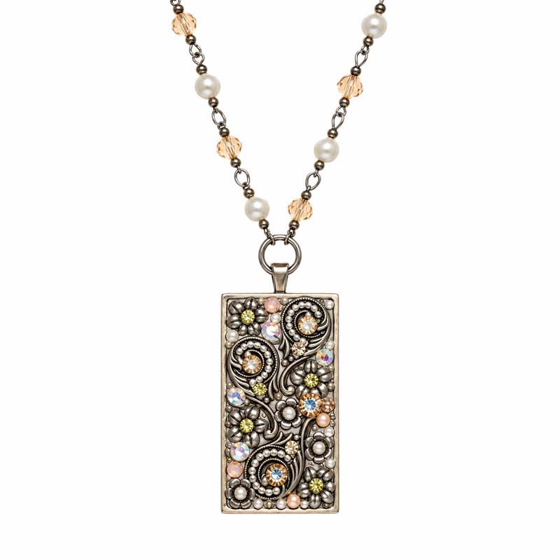 Silverlining Rectangle Necklace